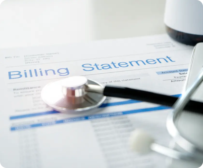 Billing statement for Indiana functional medicine