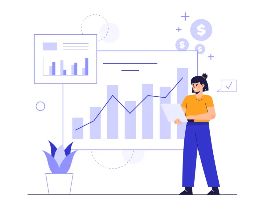 Revenue growth illustration